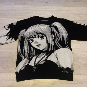 misa misa anime death note sweater